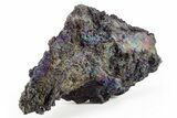 Vibrant Iridescent Hematite After Goethite Formation - Georgia #284375-3